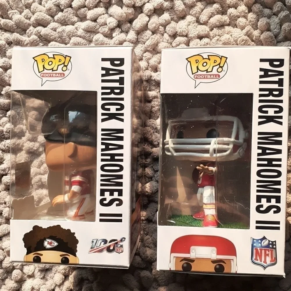 Patrick Mahomes Funko Pops (Lot of 2)